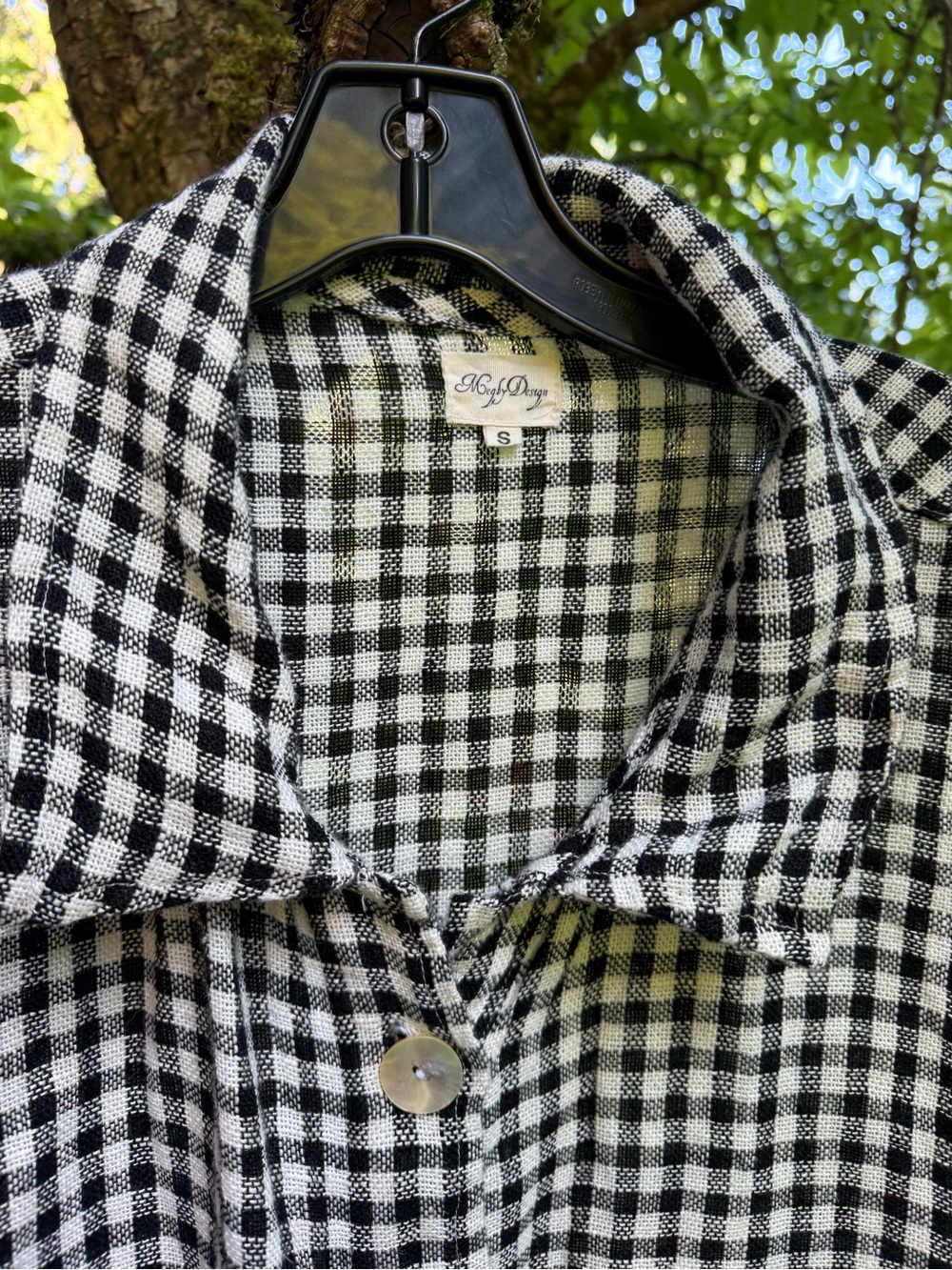 Meg by Design linen check jacket*. S - Picture 6 of 6